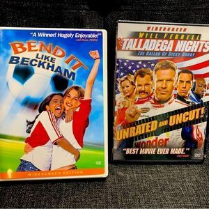 Bend it like Beckham & Talladega nights DVD Bundle